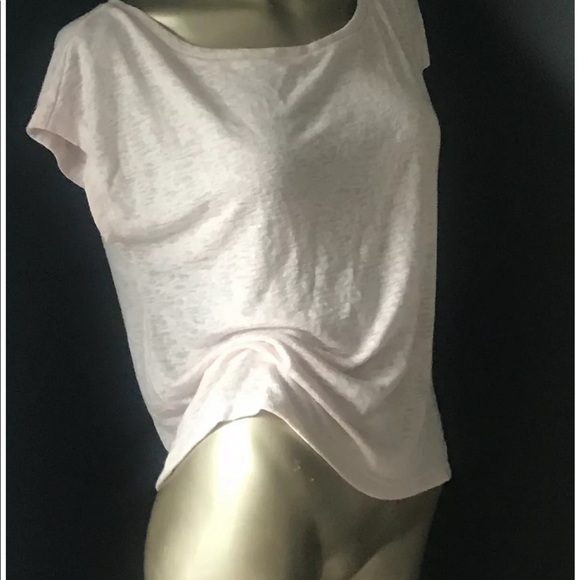 NWT Victoria’s Secret Loose Fit Lounge Yoga Sleep Tee Soft Feel Light Pink XS - Picture 2 of 9